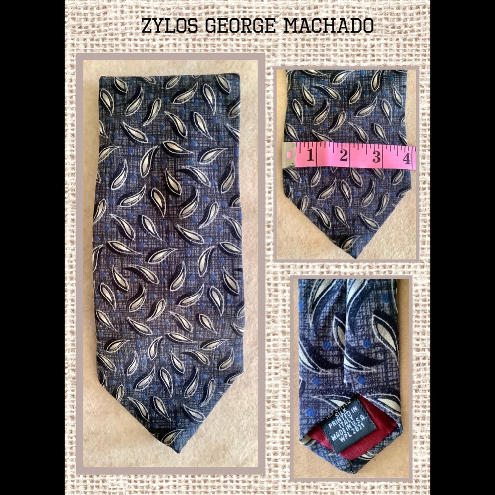Zylos George Machado Vintage Silk Men’s Necktie